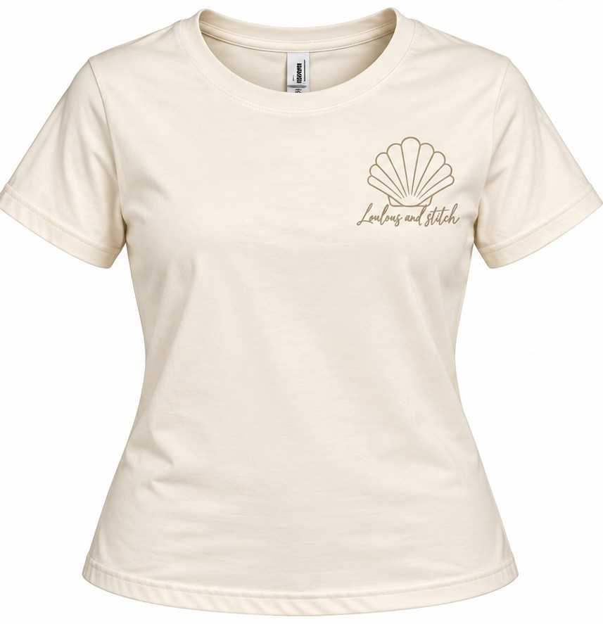 Ladies - Coastal Seashell Tee  | Loulous and Stitch