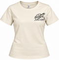 Ladies - Ocean Soul Turtle Tee - Plain | Loulous and Stitch