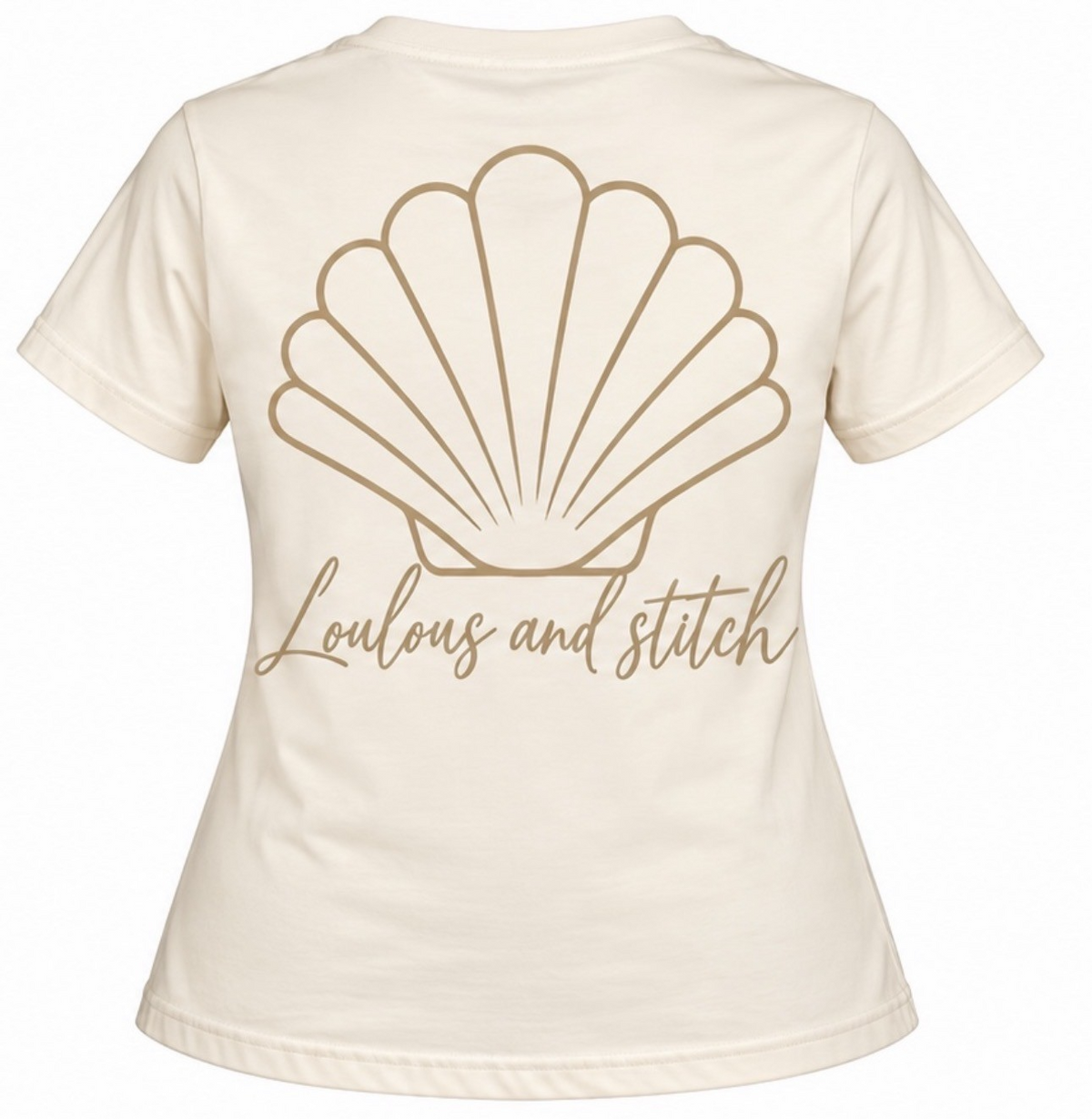 Ladies - Coastal Seashell Tee  | Loulous and Stitch